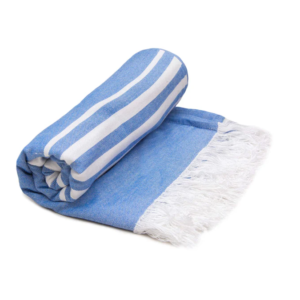 100% Bamboo Large Bath Towel | Ultra Soft, Absorbent, Light Weight, & Quick Dry Towel for Bath, Travel, Gym, Beach, Pool, and Yoga | 29 x 59 Inches / 75 X 150 cms (Set of 1, Blue)